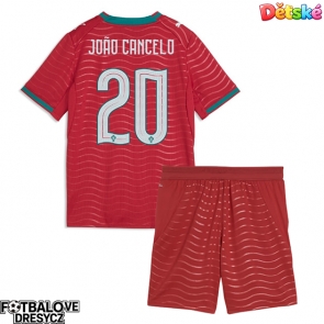 Portugalsko Joao Cancelo #20 Dětské Domácí dres komplet MS 2026 Krátký Rukáv (+ trenýrky)